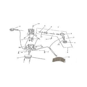 Achterlicht - Knipperlichten achterzijde BTC Grande Retro 125