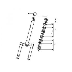 Balhoofdset Gilera Runner 50 2-takt LC 1998-2005