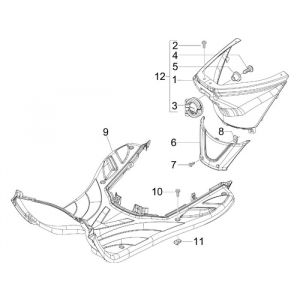Treeplank Piaggio Fly 50 4-takt AC