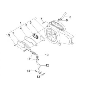 SLS Filter Piaggio New Fly 4-takt 4V