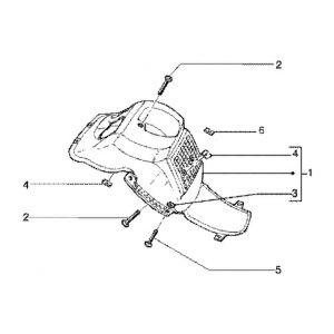 Binnenspatbord Gilera Runner FXR 180 2-takt