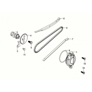 Cam Shaft Sym Mio 50I E5