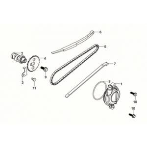 Cam shaft Sym X-Pro 50 E5