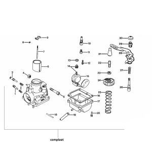 Carburateur Zundapp 530 alle types