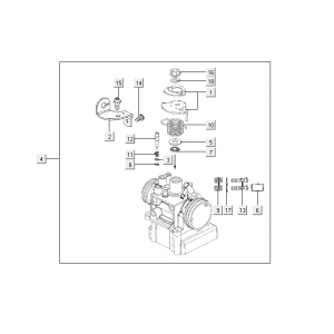 Carburateur Kymco Super8 Street 50i Euro 4 matzwart