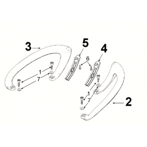 Achterdrager Peugeot Django 4-takt Euro 5