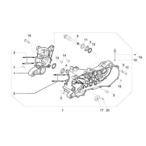 Carter Piaggio Fly 50 4-takt AC