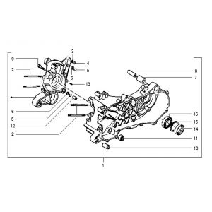 Carter Gilera Runner 50 2-takt LC 1998-2005