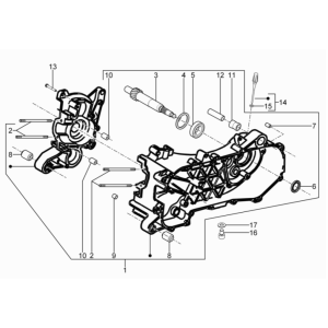 Carter Piaggio Typhoon 50 2-takt Euro 3 2011