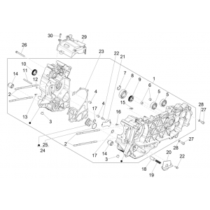 Carter Vespa GTS 125 IE ABS Euro 4 2019