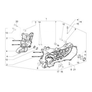 Carter Vespa LXV 50 4-takt 2V 25km/u