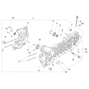 Carter Vespa Sprint 50 4-takt IGET 3V Euro 4