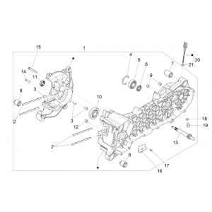 Carter Vespa Sprint 50 4-takt IGET 3V Euro 5
