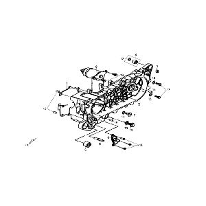 Carter - Startmotor Sym Fiddle III Matt Black