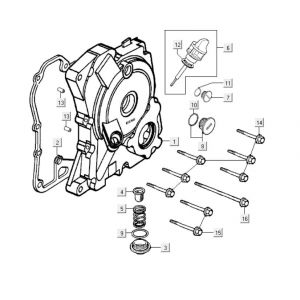 Carter - Peilstok - Oliefilter Kymco New Dink 200i