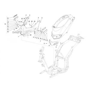 Treeplank Piaggio Liberty 4-takt