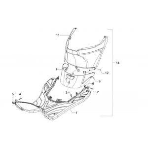 Treeplank Piaggo Zip 50 4-takt IGET 3V Euro 4