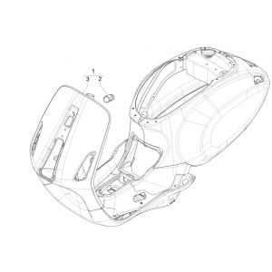 Frame Vespa Sprint 125 3V IE ABS