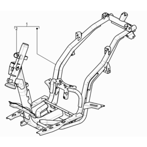 Frame Piaggio Typhoon 50 2-takt Euro 3 2011