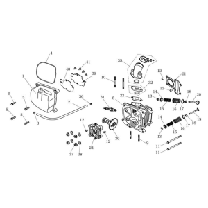 Cilinderkop China Ape 50 wit