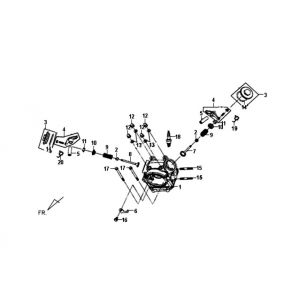 Cilinderkop Sym Tonik (WH8018P) white