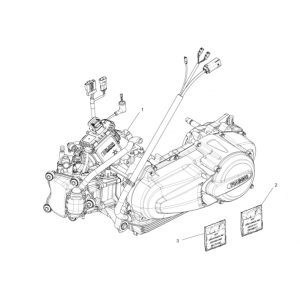 Motorblok compleet Piaggio MP3 300 LT Sport 2009-2014