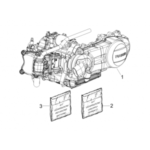 Motorblok compleet Vespa GTS 250 ie 2005-2016 (zonder ABS)