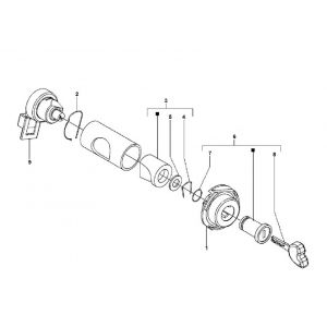 Contactslot Vespa LX 50 4-takt 2V AC 25km/u