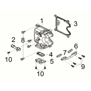Cylinder head cover Sym Joymax Z 125i E5 2022
