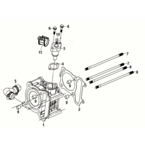 Cylinder Sym Jet 14 125I LC E5 2021-2024