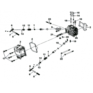 Cylinderkop KPL. Sym Jet 14 125I E4