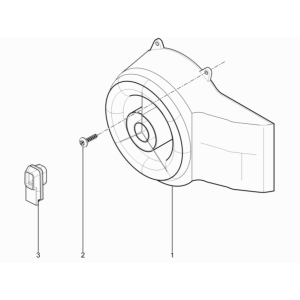 Vliegwieldeksel Piaggio Typhoon 50 2-takt Euro 3 2011