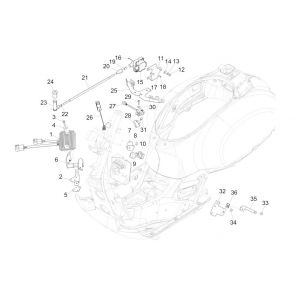 ECU - Spanningsregelaar Vespa GTS 125 IE