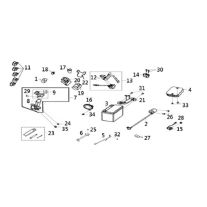 Electric part Sym Joymax Z 125 E4