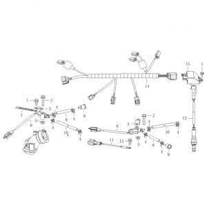 Kabelboom - Contactslot - Elektrische delen 2 AGM Supreme