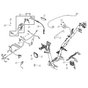 Kabelboom - Contactslot - Spanningsregelaar Agility 16+ 125 Mat Metallic Silver