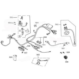 Elektrische delen Edwards Tomorrow Legend rood