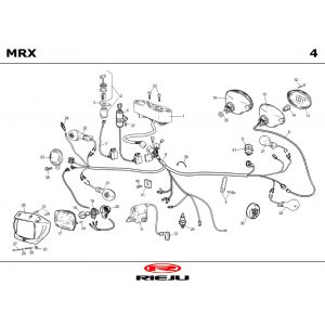 Elektrische delen Rieju MRX castrol 2001 2-takt