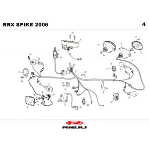 Elektrische delen Rieju Spike-x zwart 2006 2-takt
