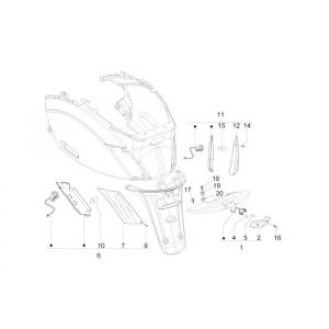 Achterlicht Piaggio Zip 2000 2-takt AC