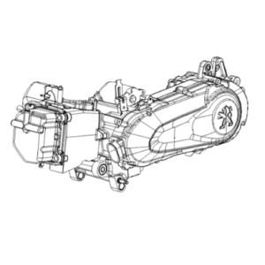 Engine Peugeot Django 125 EFI E4 2018-2020