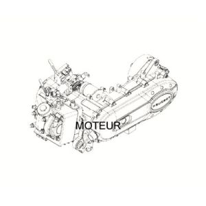Engine Peugeot Speedfight 4 50i E5