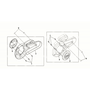 Fork cover Sym E-MIO