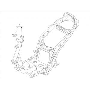 Frame Piaggo Zip 50 4-takt IGET 3V Euro 5