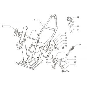 Frame Beta Ark-k 50 2-takt AC zwart