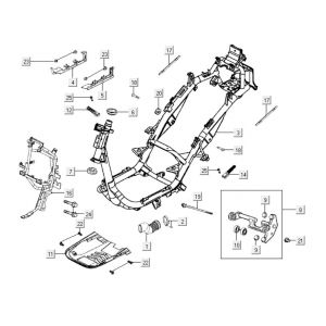 Frame Kymco New Dink 200i