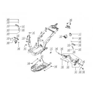 Frame Kymco People One 125i