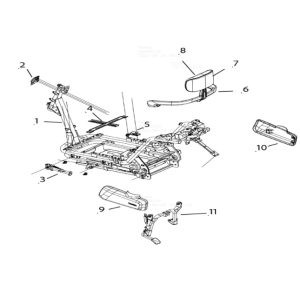 Frame Yadea E8S