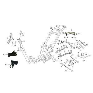 Frame Znen ZN50QT-11 4-takt