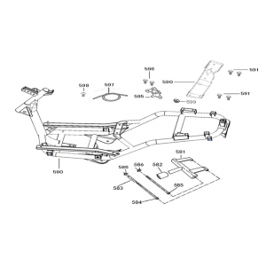 Framedelen AGM Star 50 wit